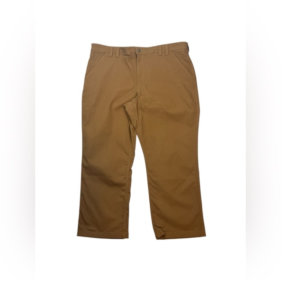 Duluth Trading Co Other - Duluth Trading Co Men’s Flex Fire Hose Work Pants 46x30 Brown Utility Canvas
